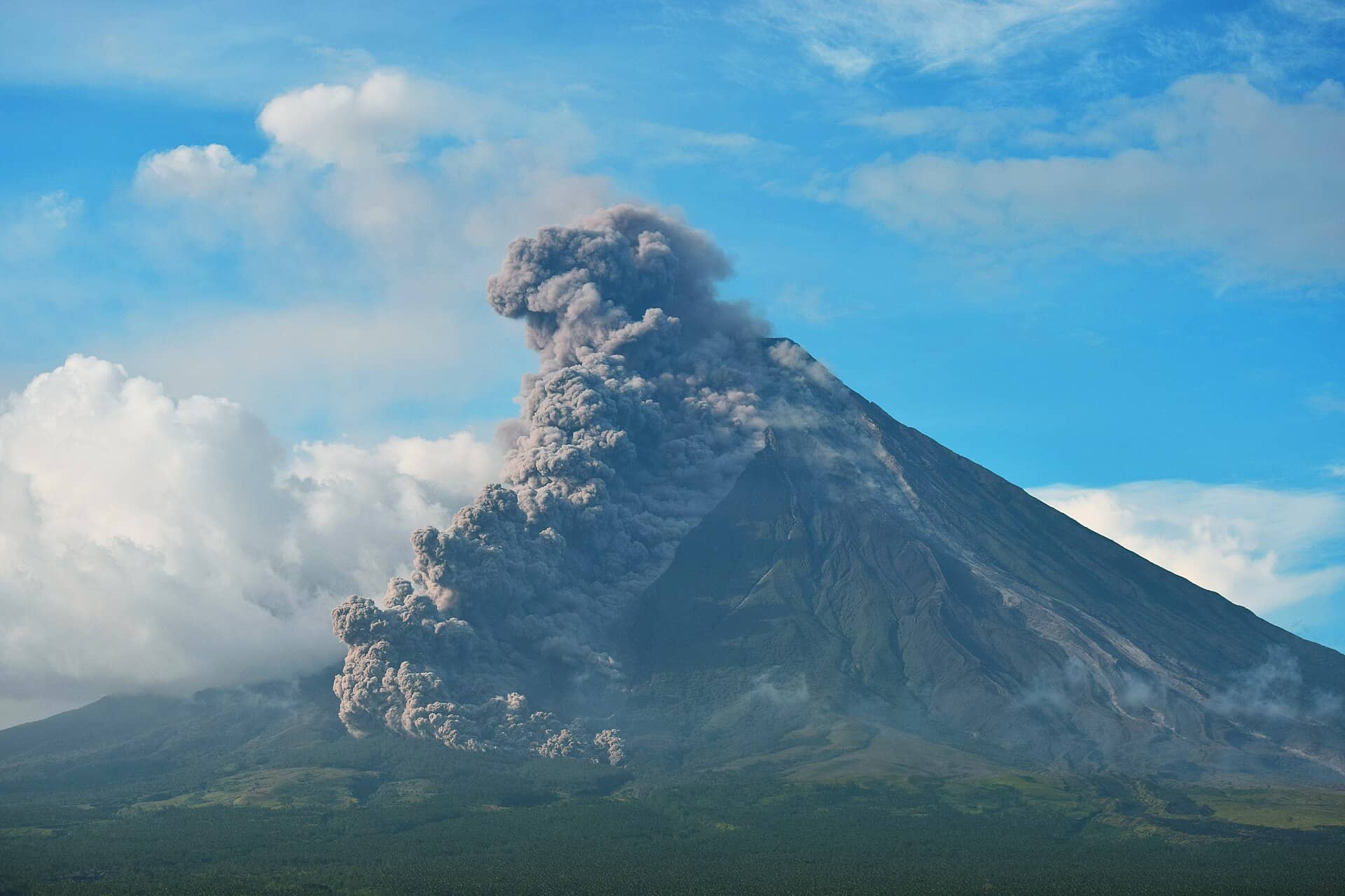 Mayon Volcano over Daraga Church, Albay