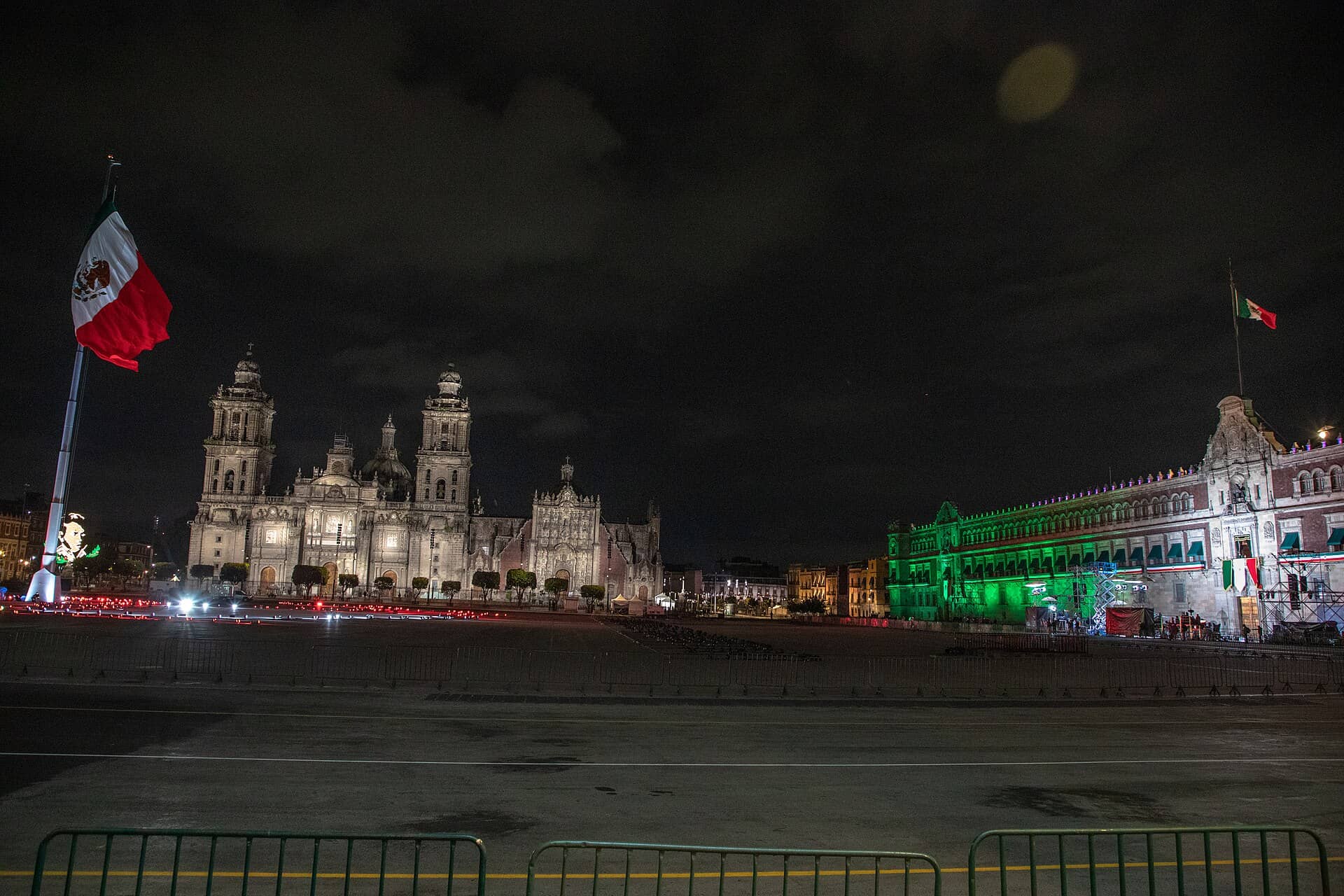 El Grito, Zócalo, Mexico City