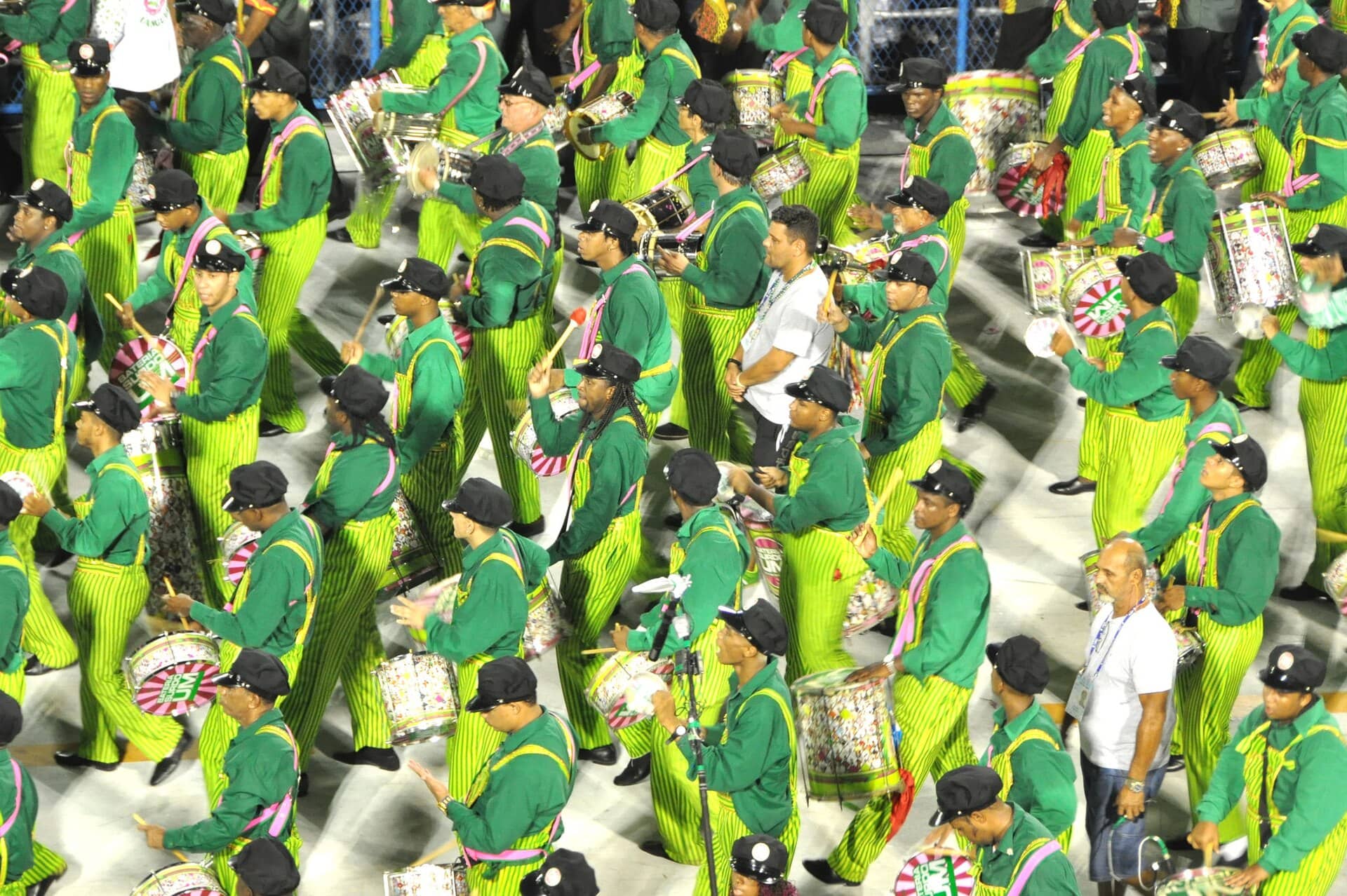 Carnival parade, Sambadrome, Rio de Janeiro